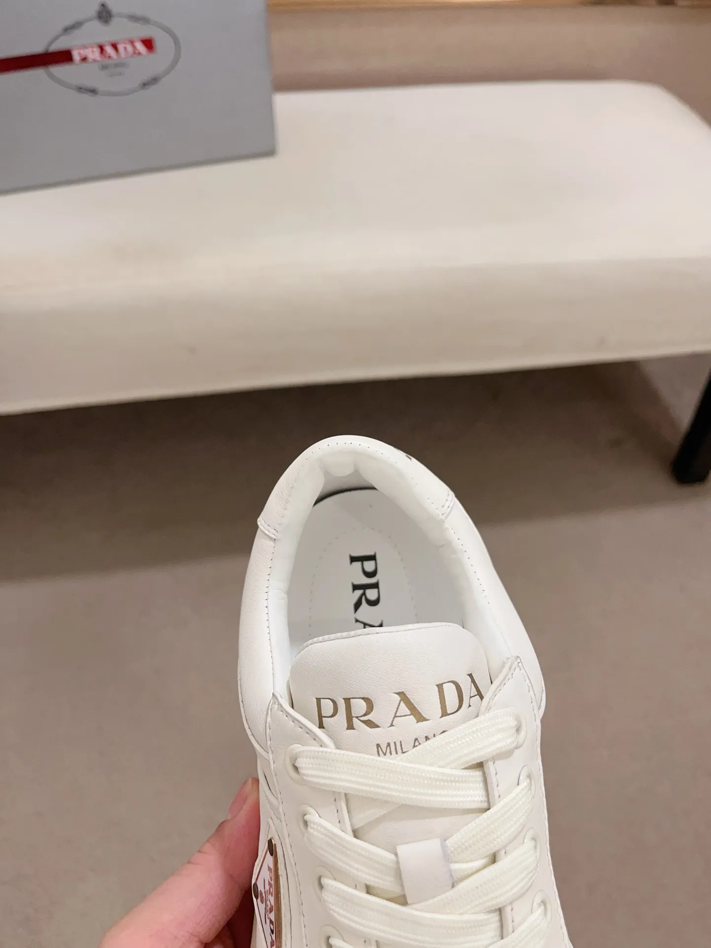 Factory price 540💰 ✔️✔️✔️High version High-quality new PRADA counters are available simultaneously, new men's shoes, 😘Material: Made of patent cowhide with breathable mesh. Inside: cowhide with breathable mesh 👍🏿 high-end ☄️ open-molded non-slip rubber outsole, exquisite lines, simple and elegant, comfortable and high-end for leisure travel. Code number: 38 to 44 (45 can be customized and 46 cannot be returned or exchanged)